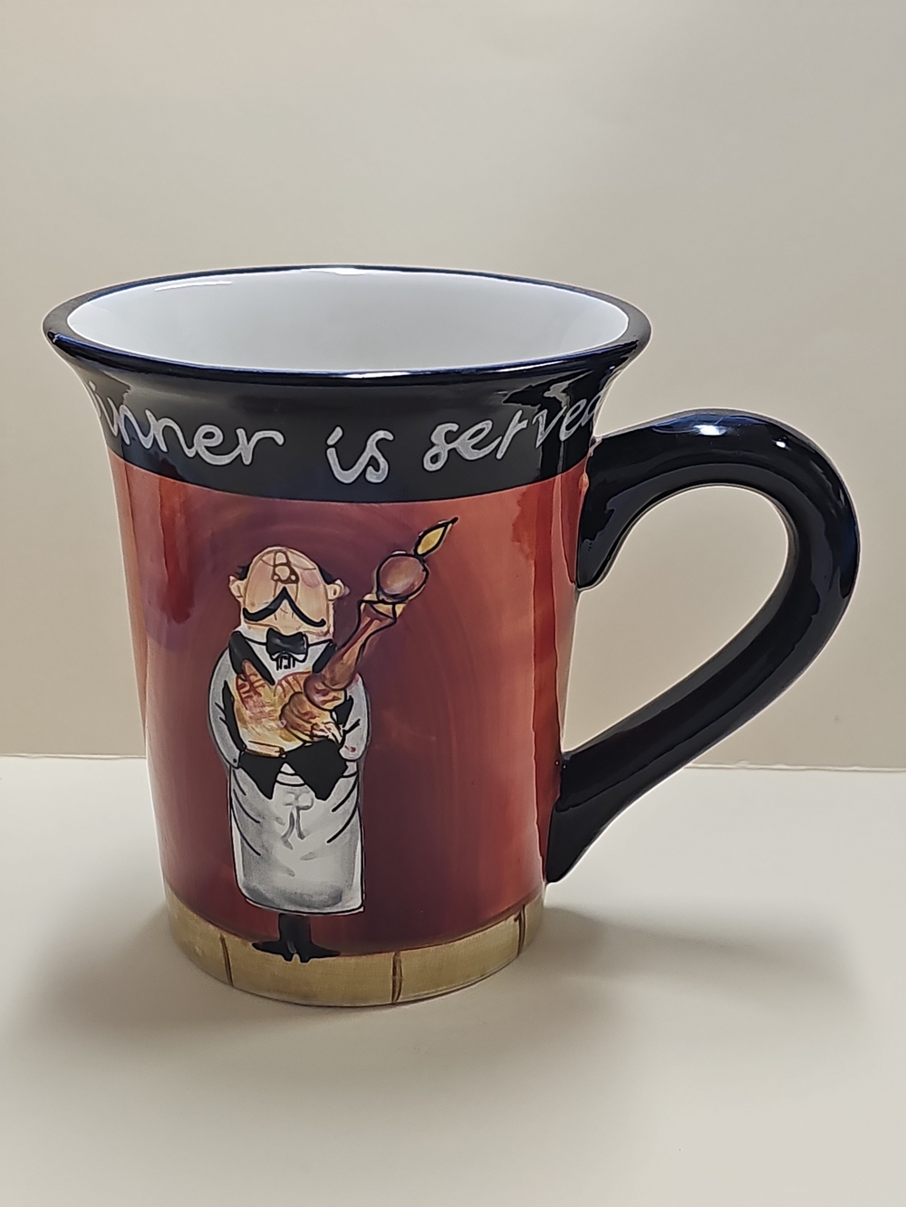 Certified International Waiter Dinner Is Served Mug